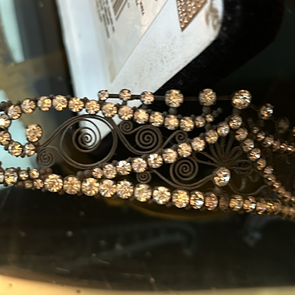 Tiara 1900’s early 1800’s unique hard to find ok condition not perfect FIRM - Picture 5 of 16